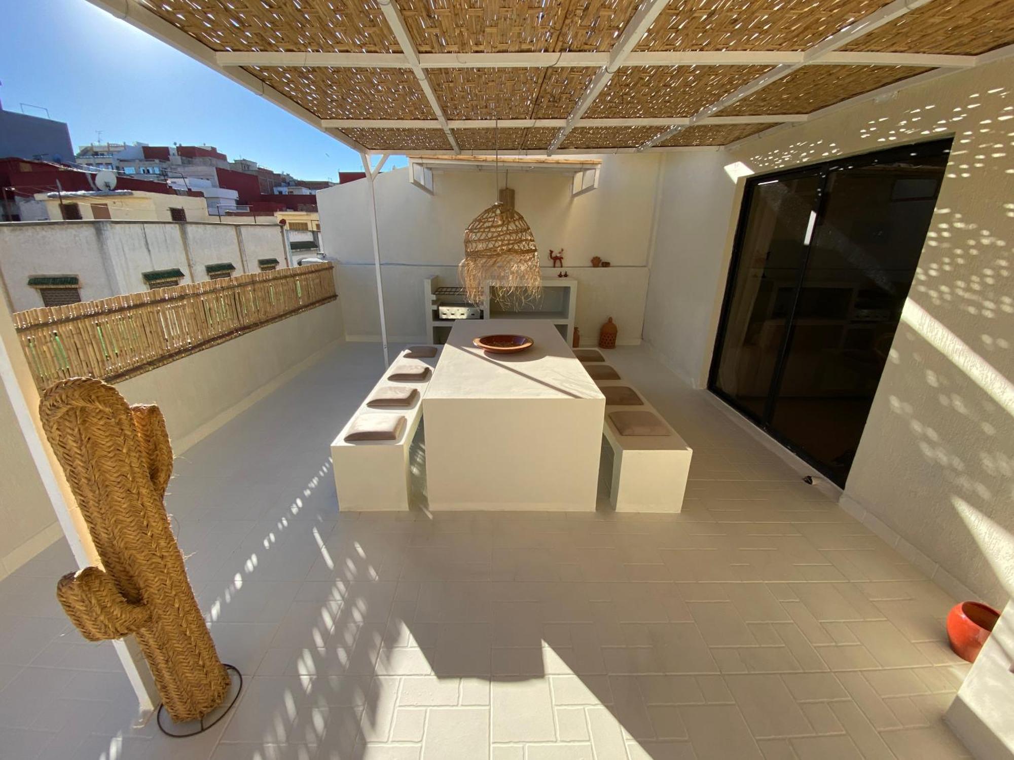 Magnificent Apartment With Private Rooftop Terrace Танжер Екстериор снимка