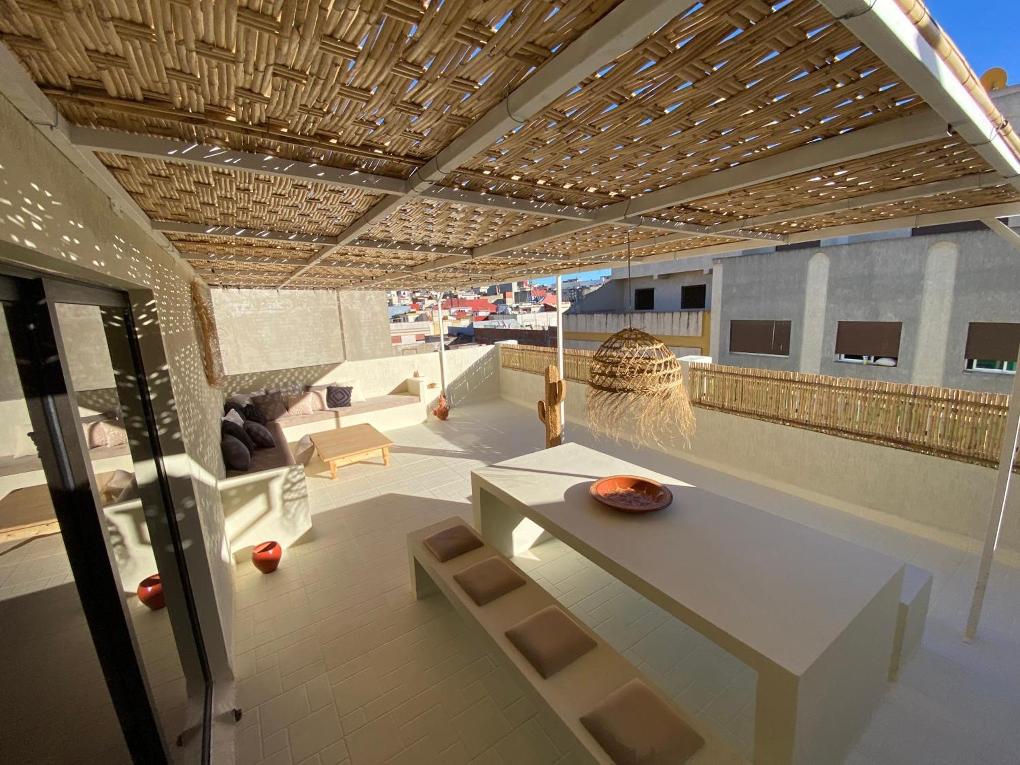Magnificent Apartment With Private Rooftop Terrace Танжер Екстериор снимка